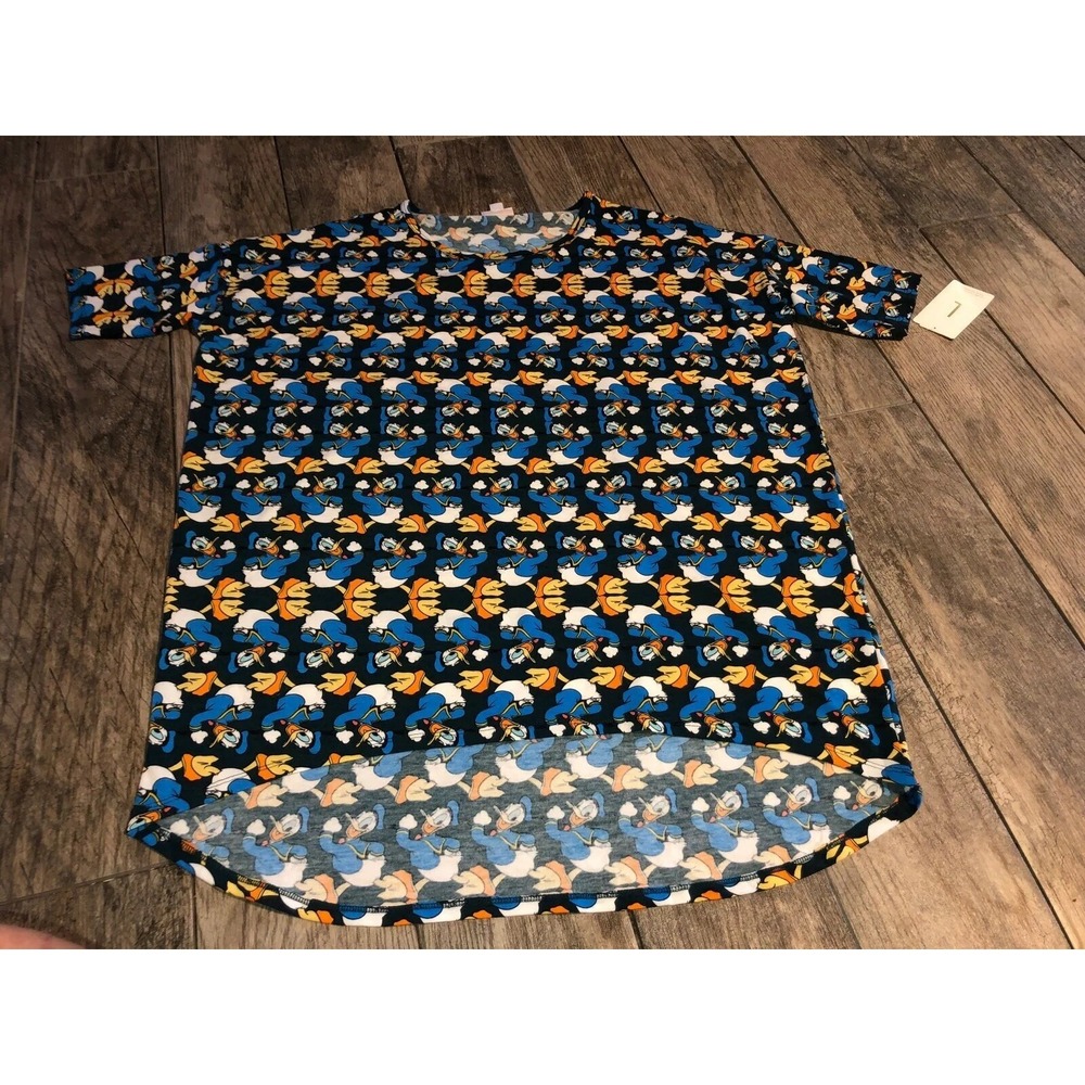 New Womens Lularoe‎ Disney Donald Duck Size Large Irma